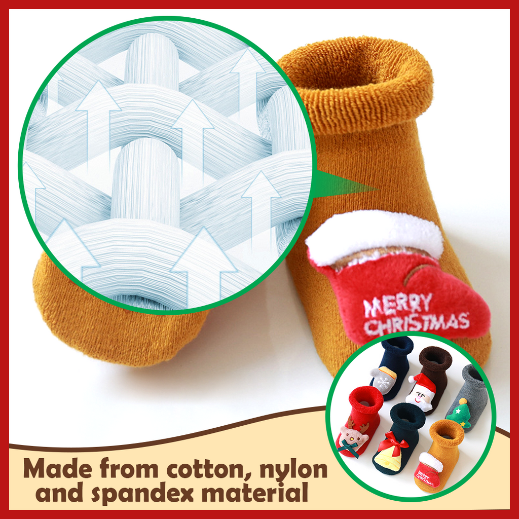 Chic Kid Baby Christmas Anti-Slip Socks