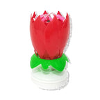 Lotus Magic Flower Birthday Candle