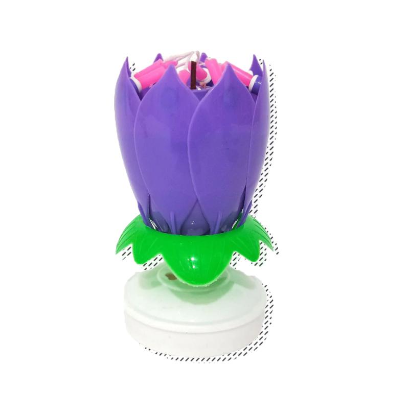 Lotus Magic Flower Birthday Candle