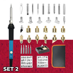 Wood Burning Pyrography Kit