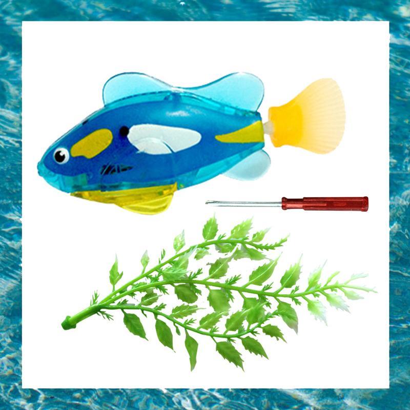 Interactive Cat Toy Swimming Fish Robot (2 PCS)