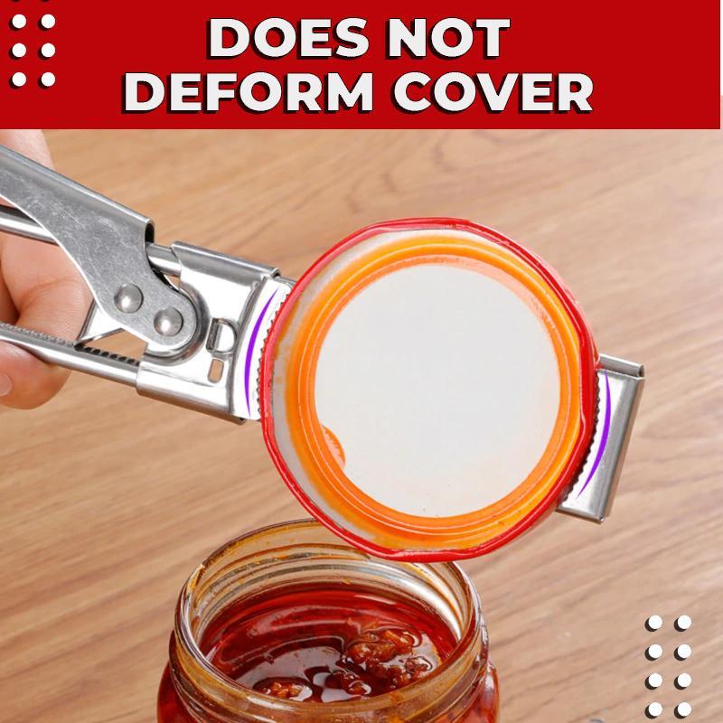 HomeTex Adjustable Stainless Steel Jar Openers