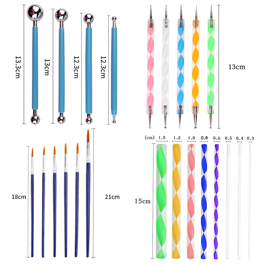 JustBaked Mandala Dotting Pastry Tool