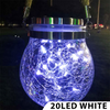SolarLED Crystal Ball Hanging Lamp