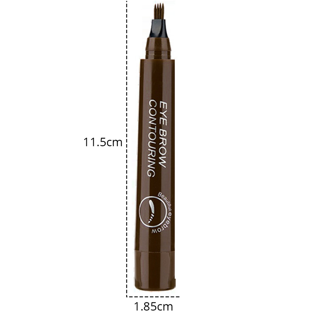 BS2TY 4 Fork Tip Eyebrow Tattoo Pencil