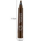 BS2TY 4 Fork Tip Eyebrow Tattoo Pencil
