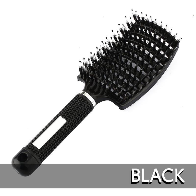 Natural Boar-Bristle Detangling Brush