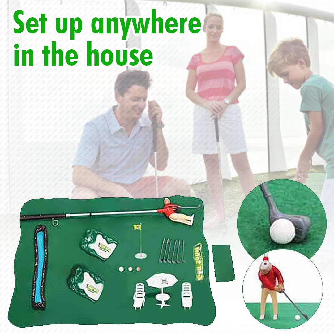 GolfSTK Miniature Golf Toy Set