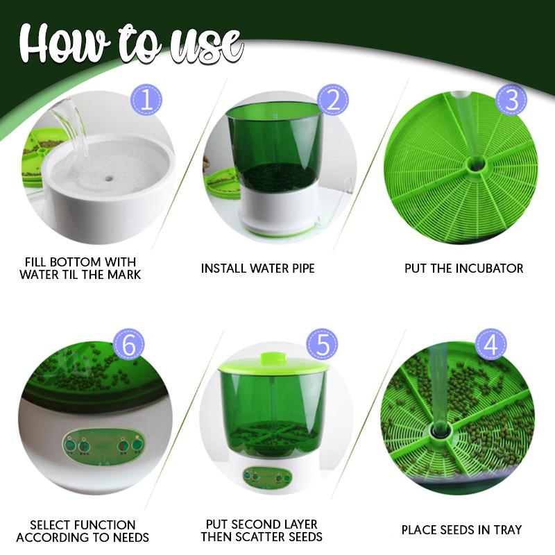 Home Harvest Automatic Bean Sprouts Machine