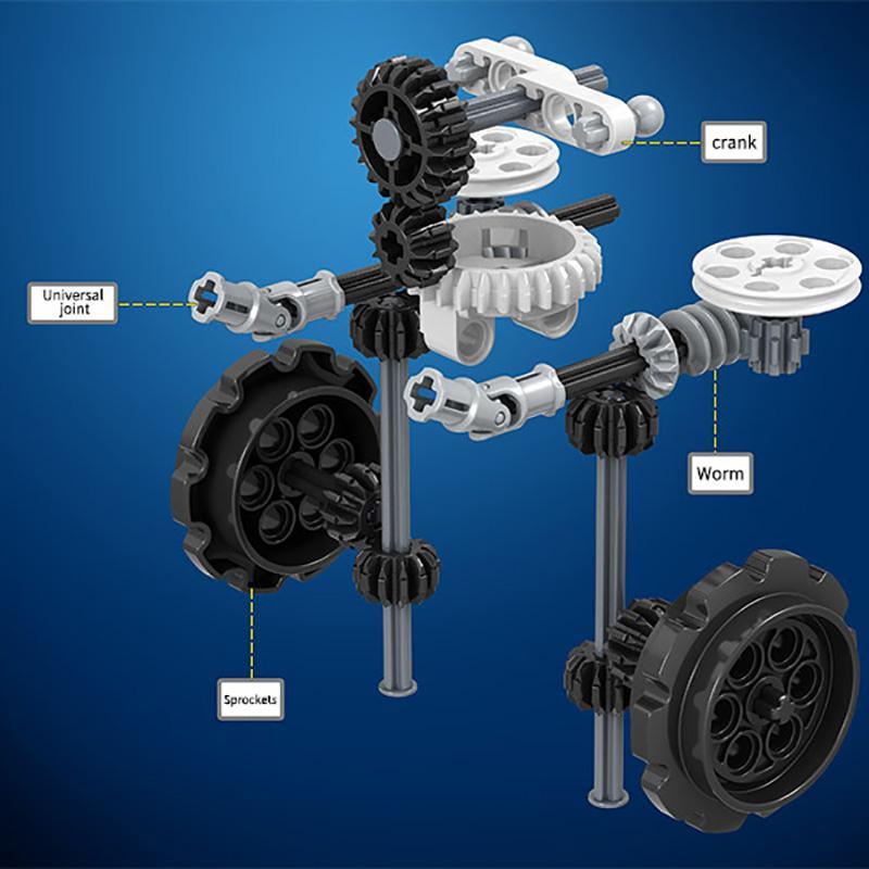 DIY Building Brick RC Robot