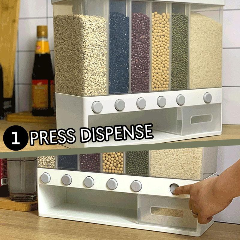 Wall-Mounted Dry Food Dispenser