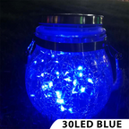 SolarLED Crystal Ball Hanging Lamp