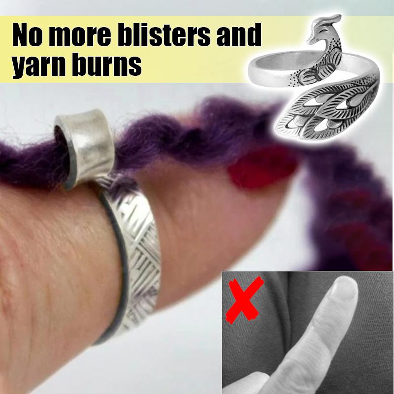 AKAI Adjustable Knitting Crochet Loop Ring