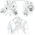 CYP Dual Camera Harness Carrier