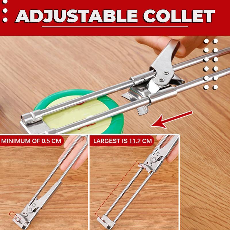 HomeTex Adjustable Stainless Steel Jar Openers