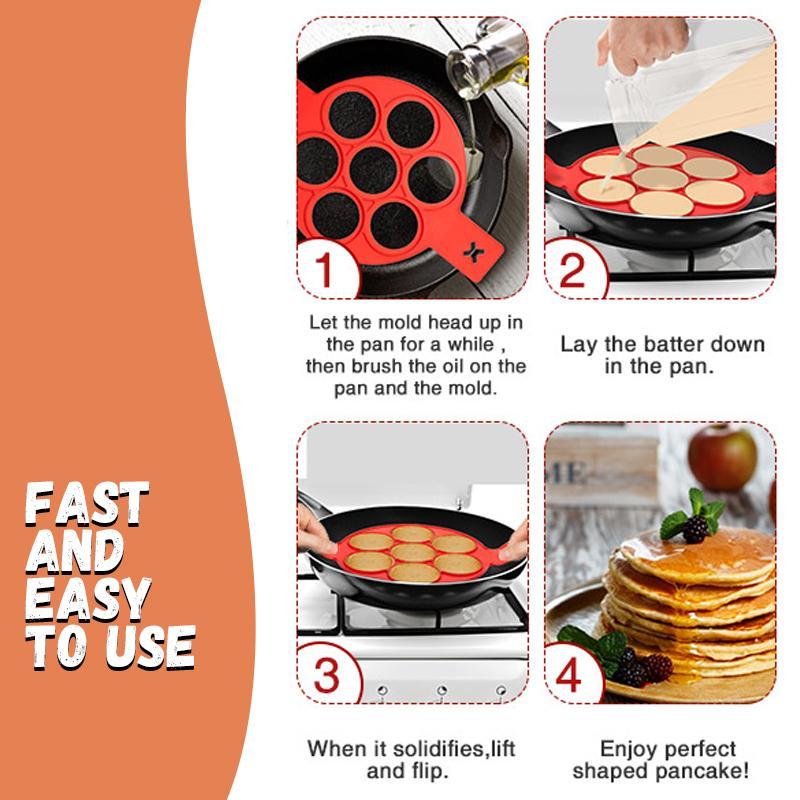 Silicone Pancake Maker Mold Ring