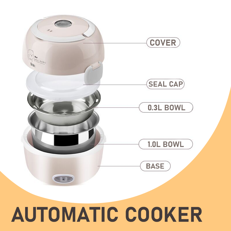 Portable Electric Lunch Box Cooker