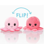 Kiddies Reversible Flip Octopus Stuffed Plushie
