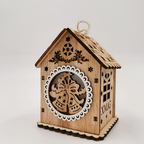 WWS Christmas Decorations Luminous Cabins