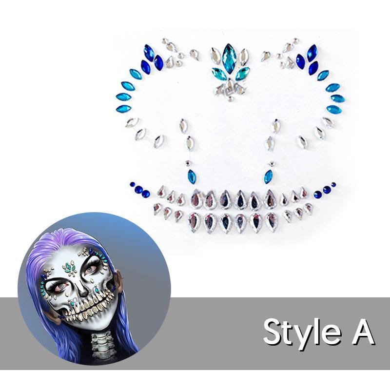 Face Jewel Gems Makeup Stickers