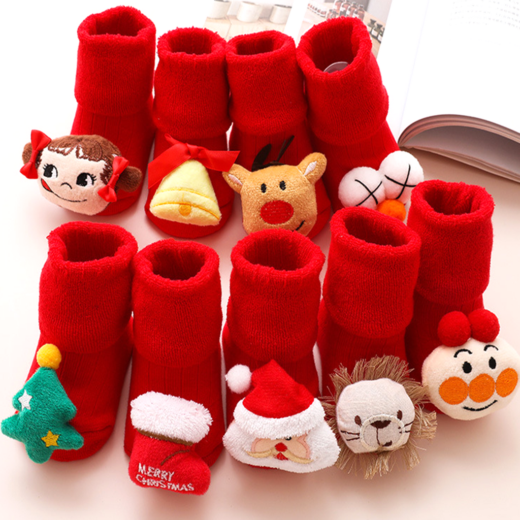 Chic Kid Baby Christmas Anti-Slip Socks