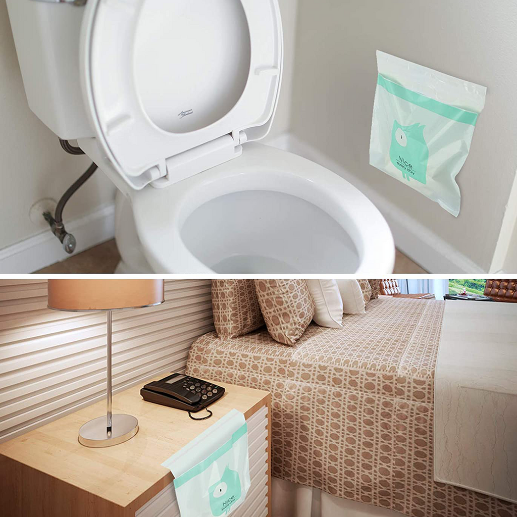 HYHM Easy Stick-On Disposable Car Trash Bags