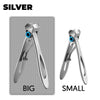 Stainless Steel Wide Jaw Nail Clippers
