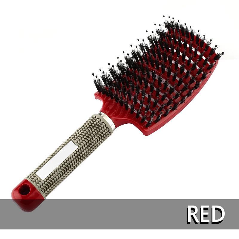 Natural Boar-Bristle Detangling Brush