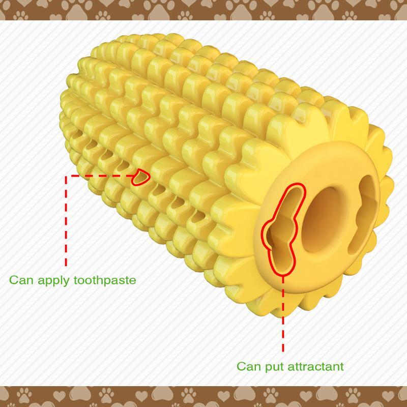 Corn Dog Toothbrush and Chew Toy