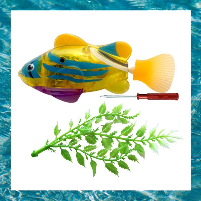 Interactive Cat Toy Swimming Fish Robot (2 PCS)