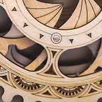 HJY DIY Wooden Puzzle Lock Box