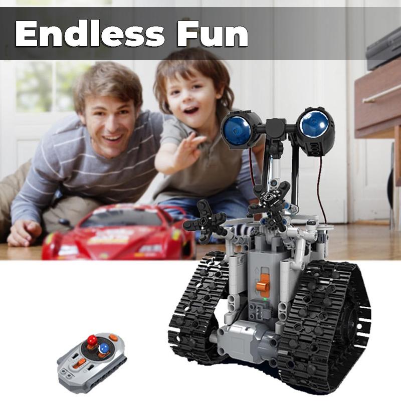 DIY Building Brick RC Robot