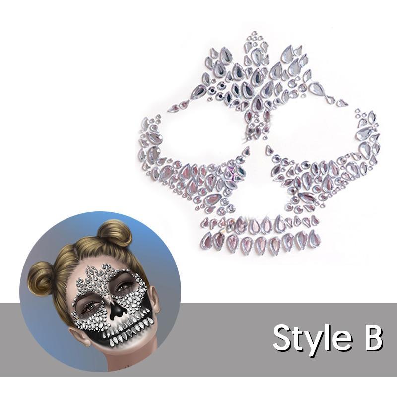 Face Jewel Gems Makeup Stickers