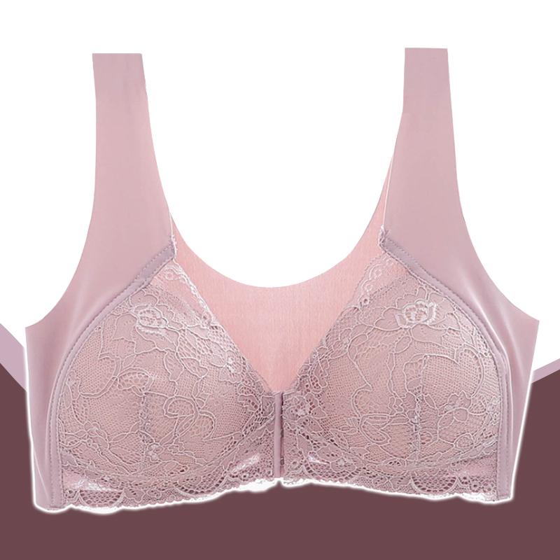 LadyShape Front Buckle Closure Wireless Lift Bra