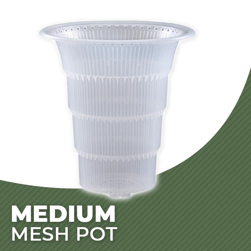 Orchid Double Planter with Mesh Pot