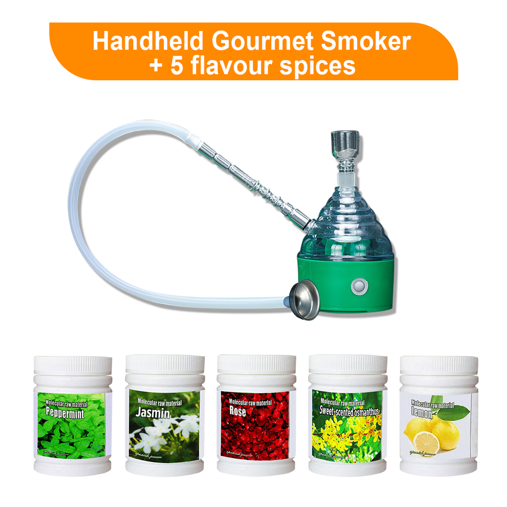 Handheld Gourmet Smoker for Bubble Cocktails
