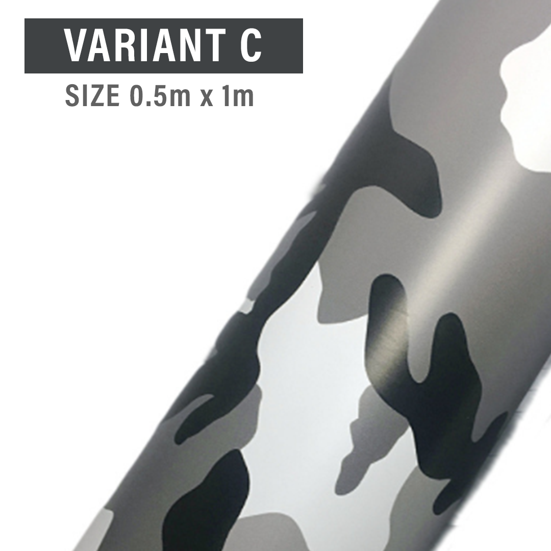 Matte Self-Adhesive Camouflage Film Wrap