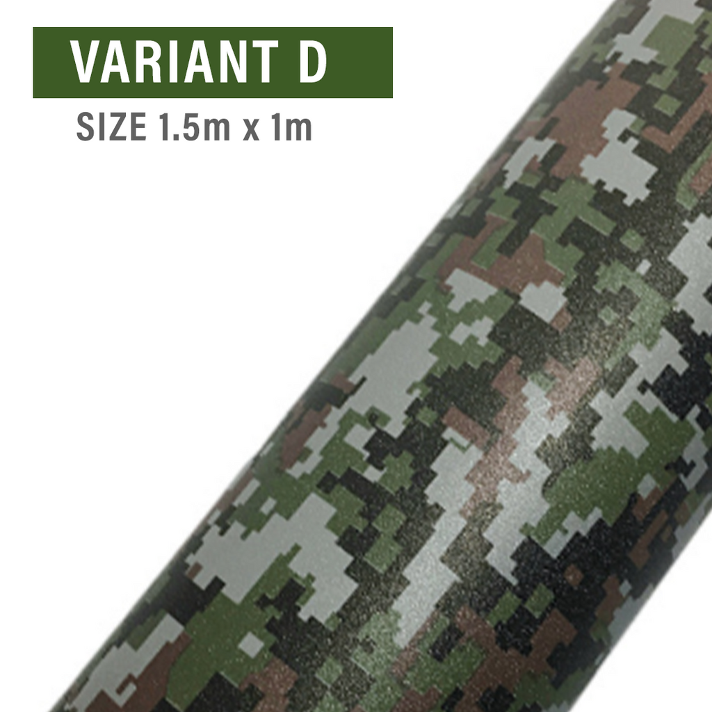 Matte Self-Adhesive Camouflage Film Wrap