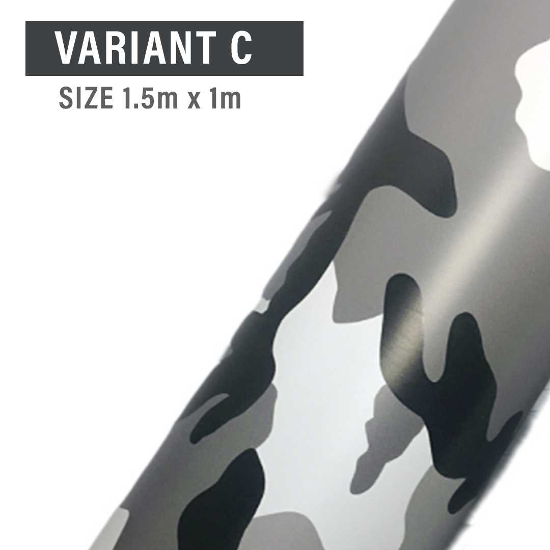 Matte Self-Adhesive Camouflage Film Wrap