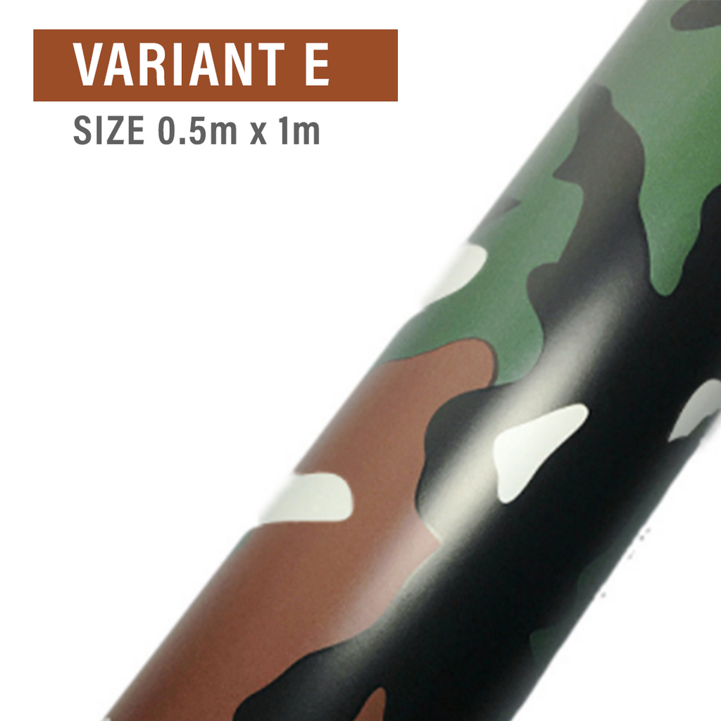 Matte Self-Adhesive Camouflage Film Wrap