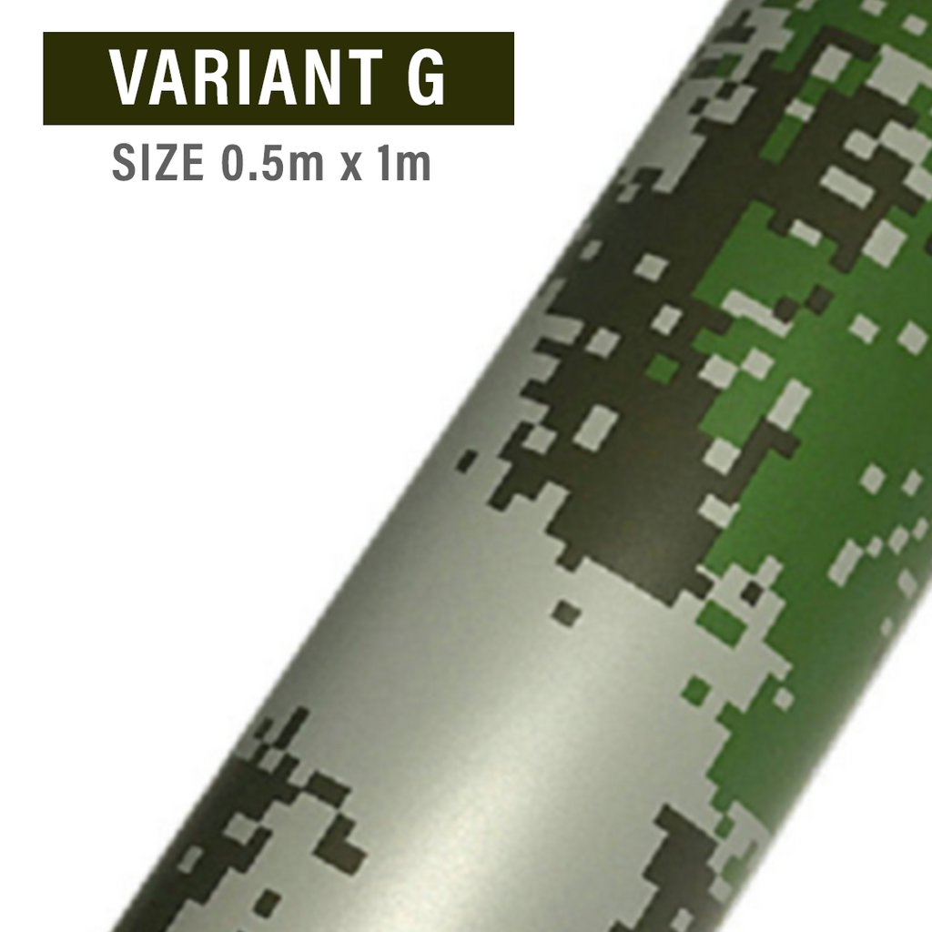 Matte Self-Adhesive Camouflage Film Wrap