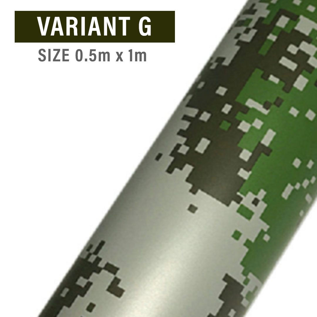 Matte Self-Adhesive Camouflage Film Wrap
