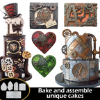 Artsy Cakes DIY Silicone Steampunk Mold