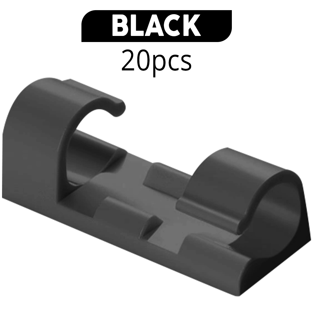 HomeFix Adjustable Cable Clips Stickers