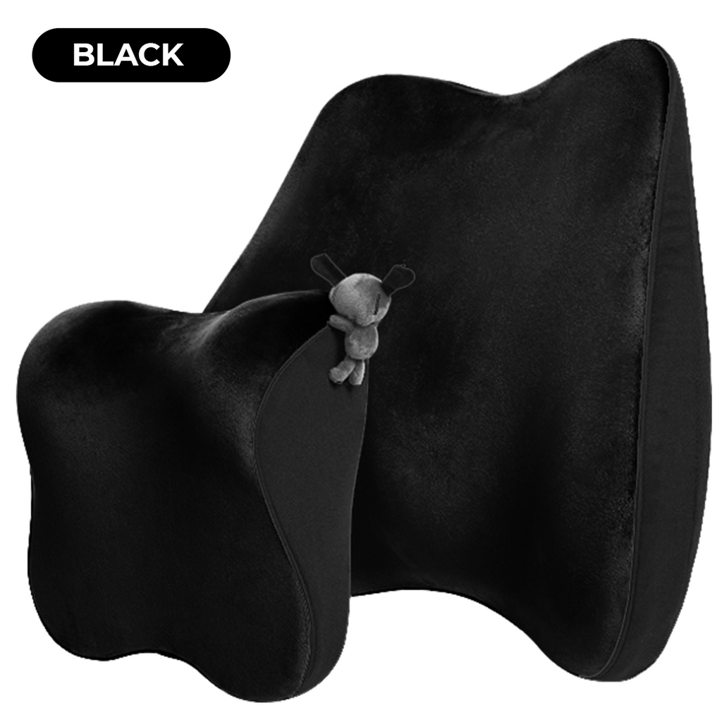 Car Seat Headrest and Neck Cushion