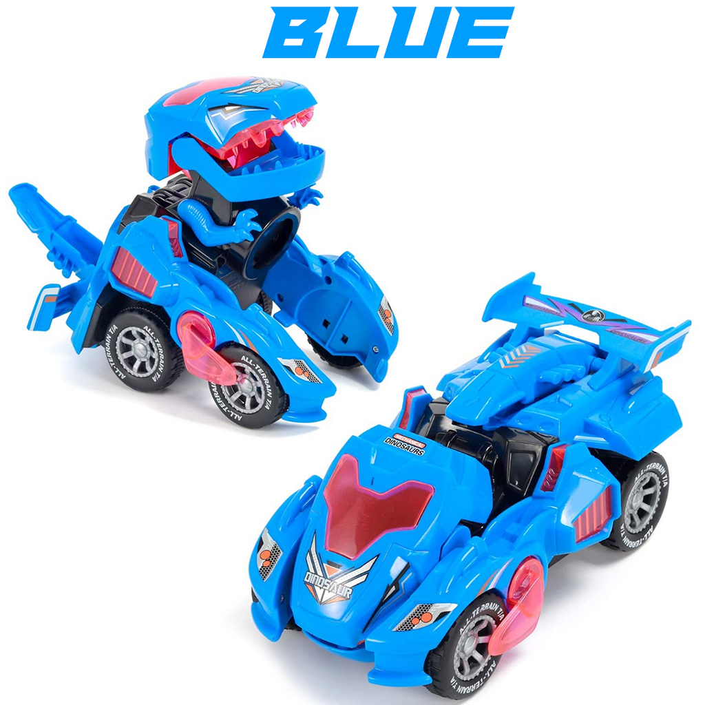 Roar! T-Rex Robot Transforming Car