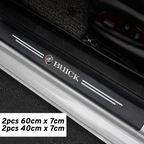 CarMax Carbon Fiber Door Sill Protector Sticker