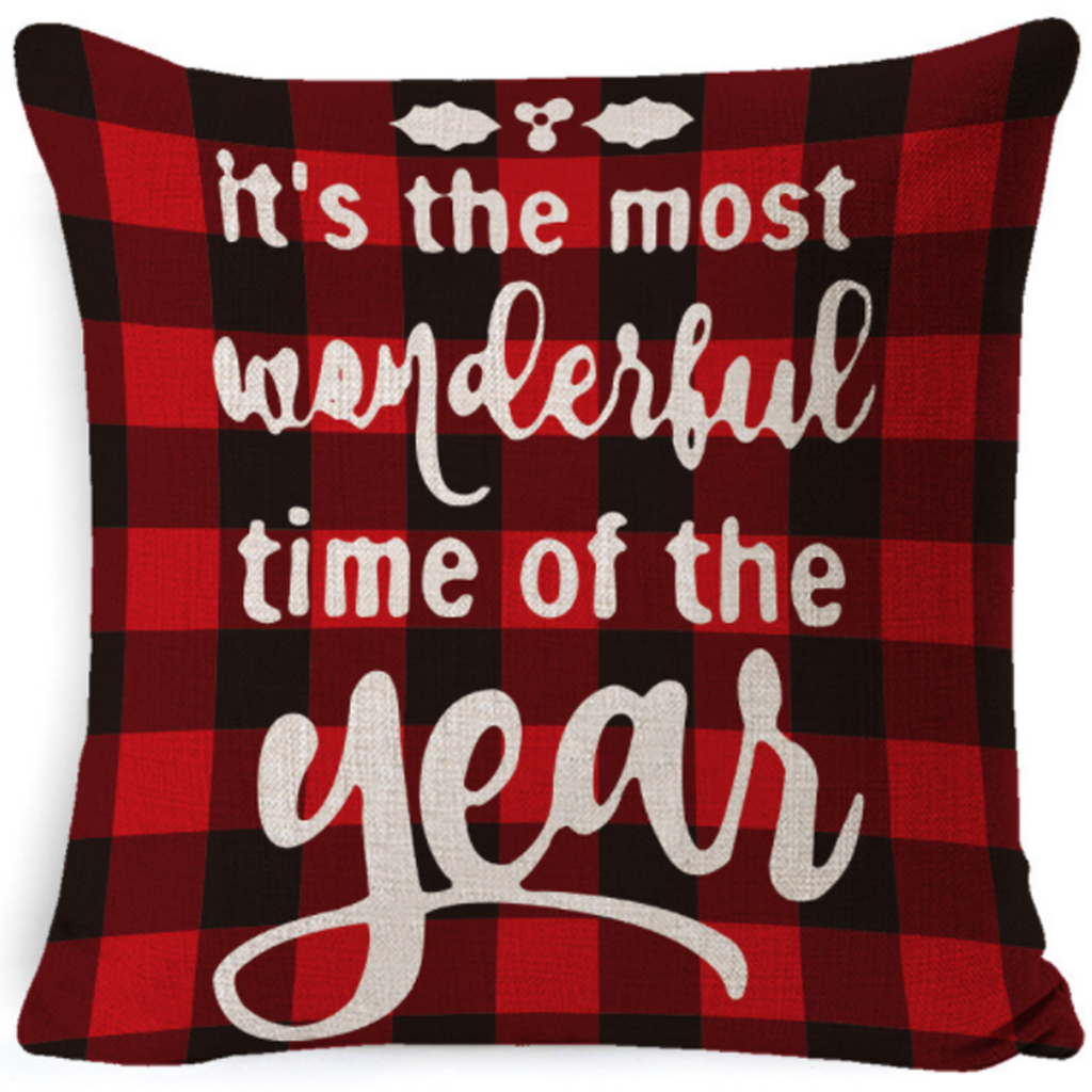 DECORate Christmas Theme Pillowcase