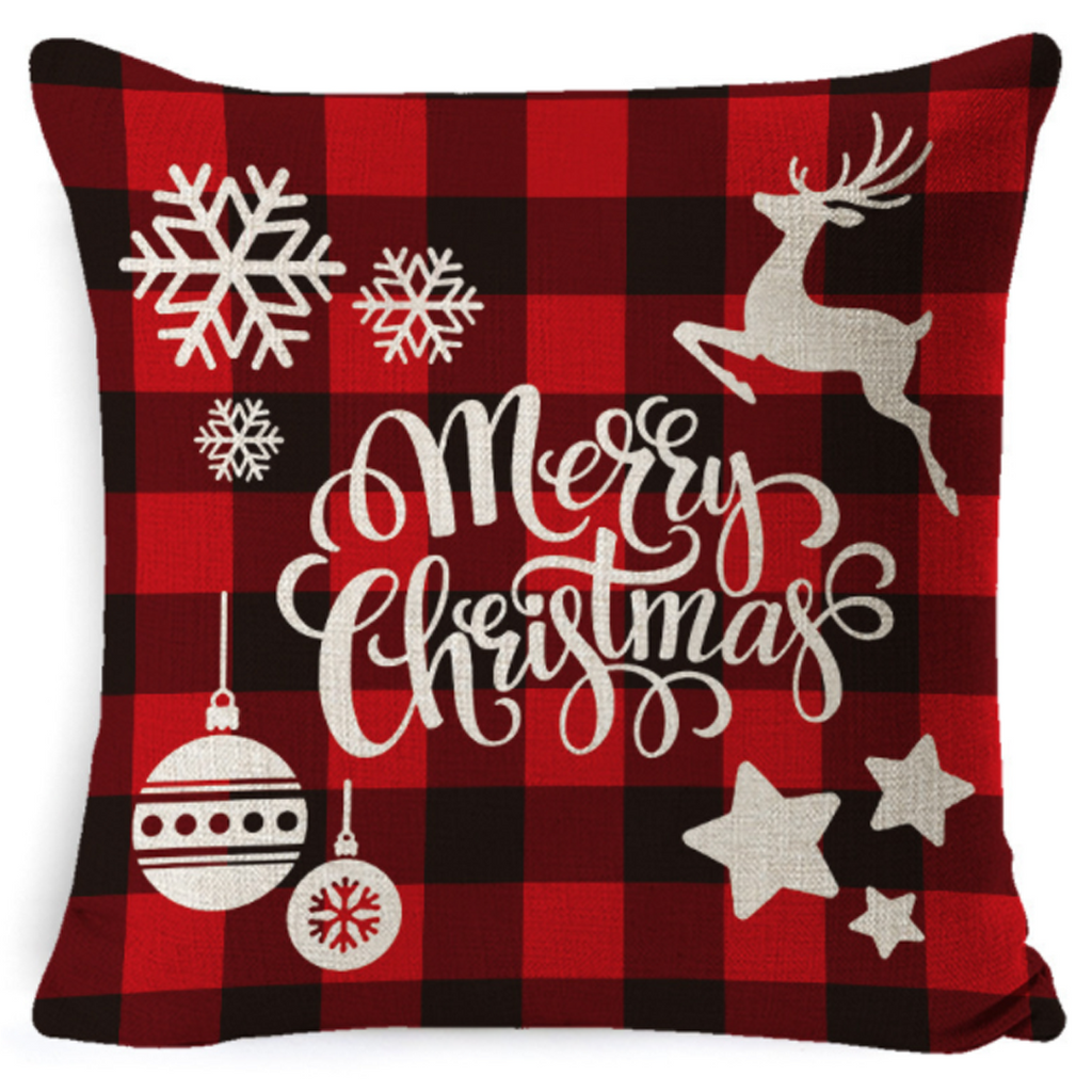 DECORate Christmas Theme Pillowcase
