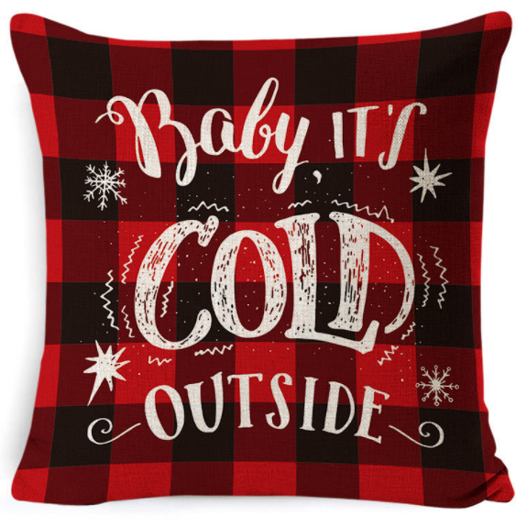 DECORate Christmas Theme Pillowcase